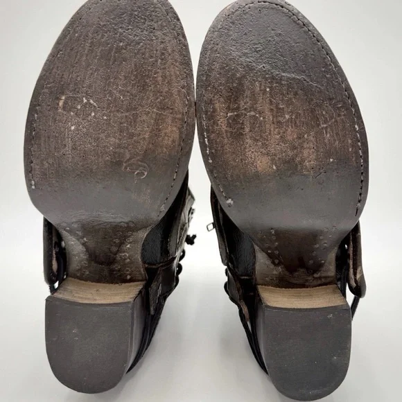 Freebird Cedrick | Black | Sz 8 - Women’s Leather Booties EUC - Picture 11 of 11